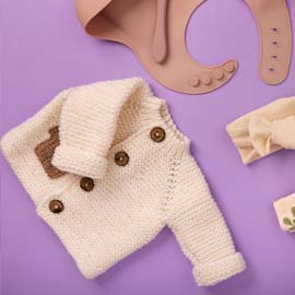 Evara newborn babywear set soft breathable cotton fabric