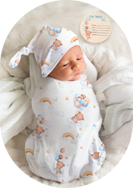 Comfortable baby gift set traditional wear for newborns